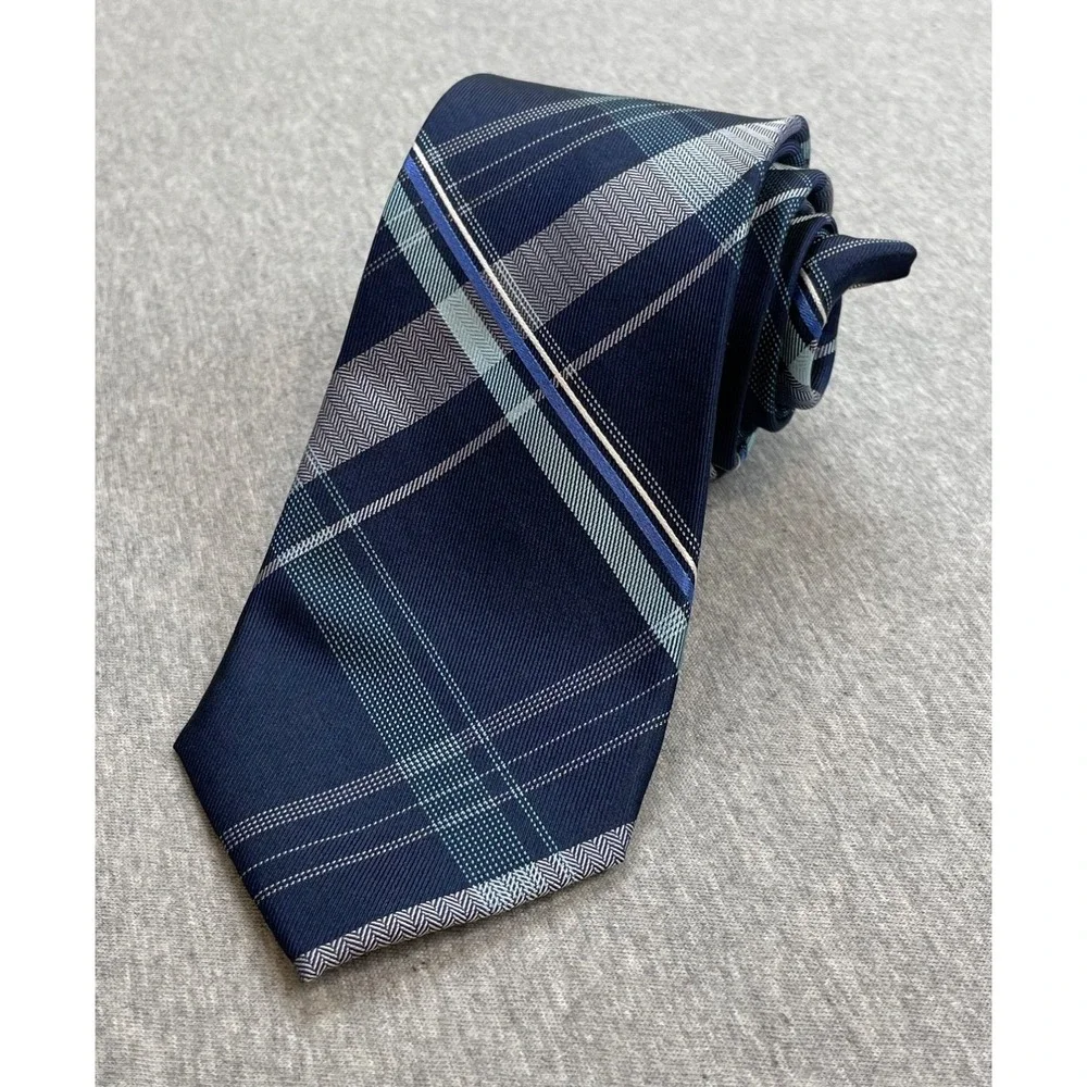 Michael‎ Kors Tie Mens Geometric 100% Silk 3